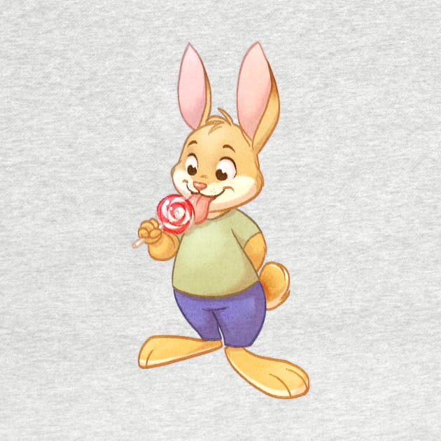 Lollipop Bunny by ChelseaKenna